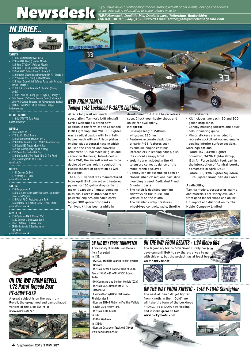 Tamiya Model Magazine 287 (2019-09)